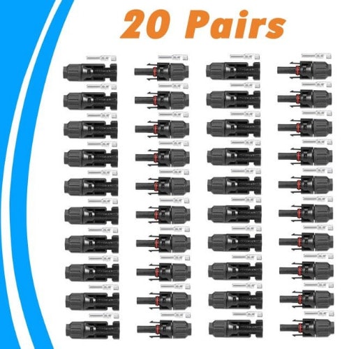 Mc4 Solar Panel Connector 20pairs
