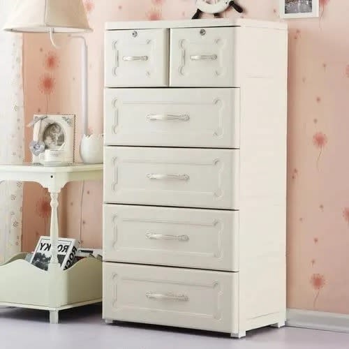 Kids Plastic Storage Wardrobe