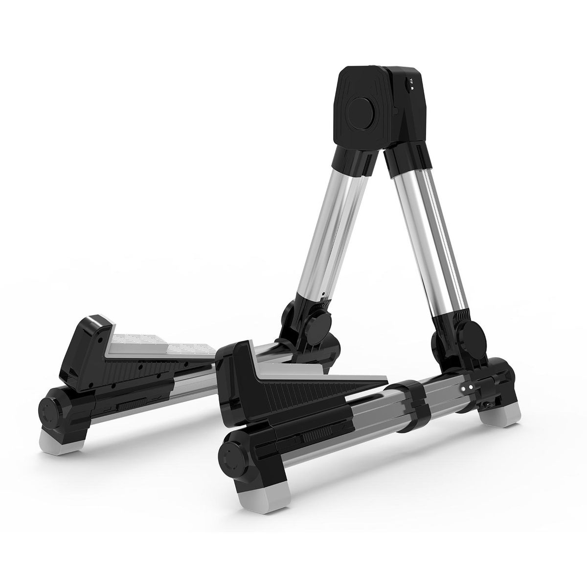 Guitar Open Sound Stand Foldable Aluminum Alloy Bracket Folding Guitar Stand Universal A-Frame Stand for Guitar