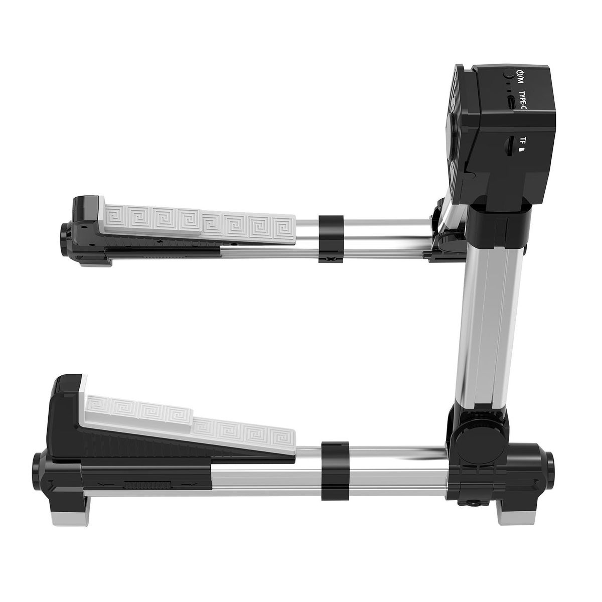 Guitar Open Sound Stand Foldable Aluminum Alloy Bracket Folding Guitar Stand Universal A-Frame Stand for Guitar