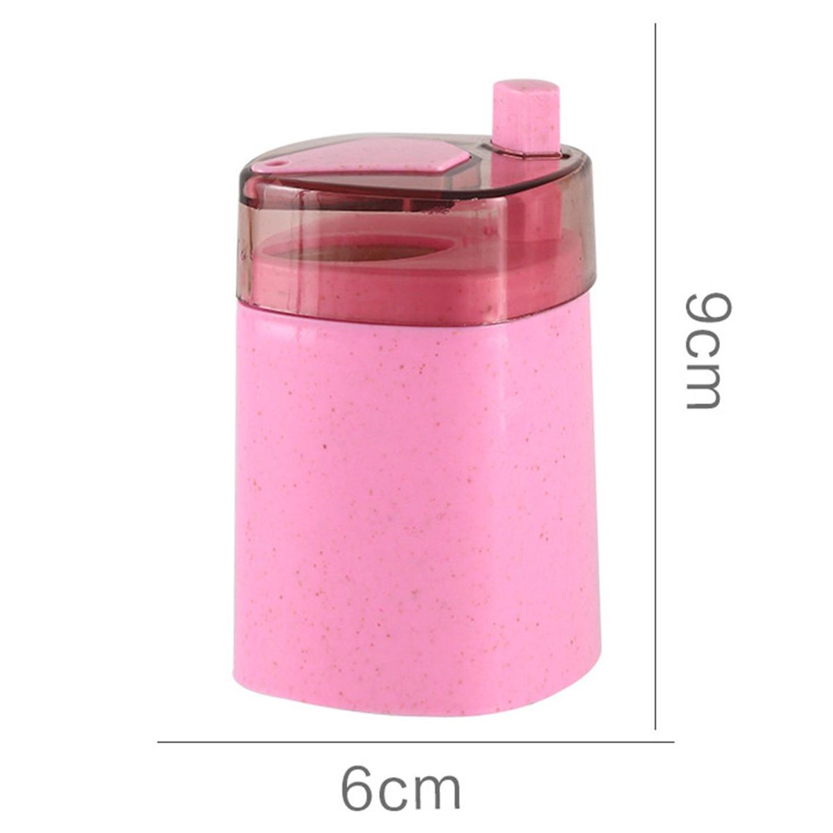 Toothpick Storage Box Automatic Ejector Toothpick Dispenser Pink