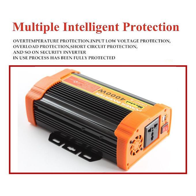 Solar Power Inverter 8000W Peak Modified Sine Wave Converter DC12V To AC220V
