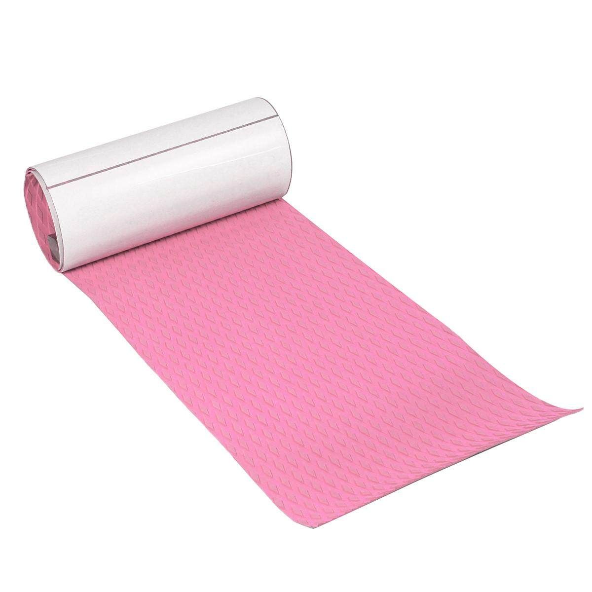 EVA Decking Sheet Pad Non-slip Floor Mat Self-Adhesive For Boat Yacht Marine Pink