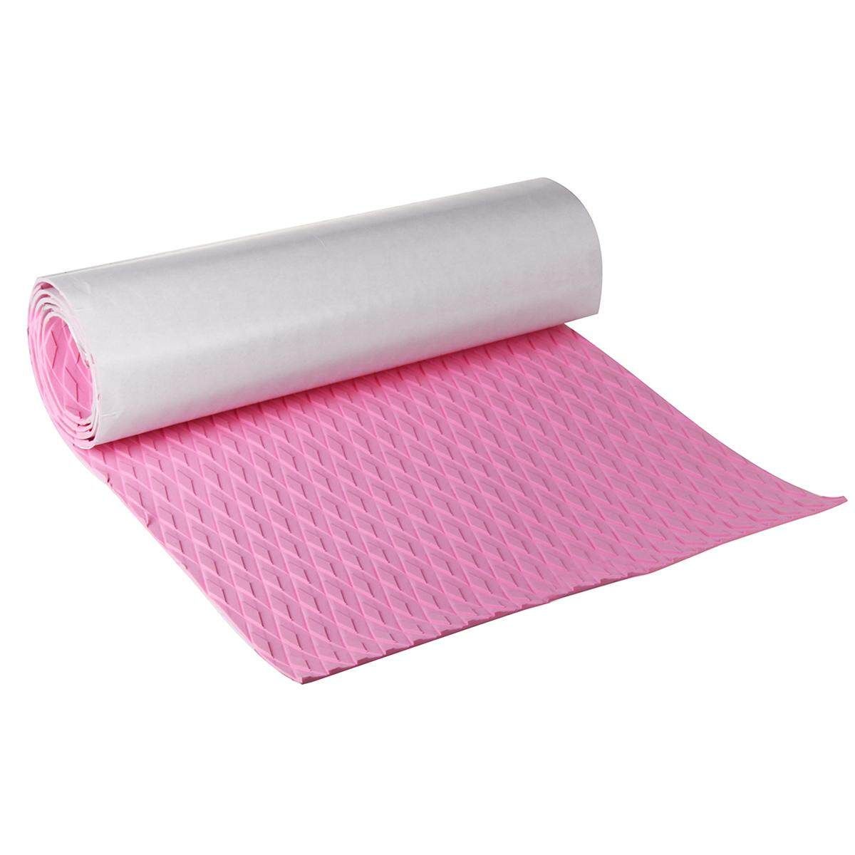 EVA Decking Sheet Pad Non-slip Floor Mat Self-Adhesive For Boat Yacht Marine Pink