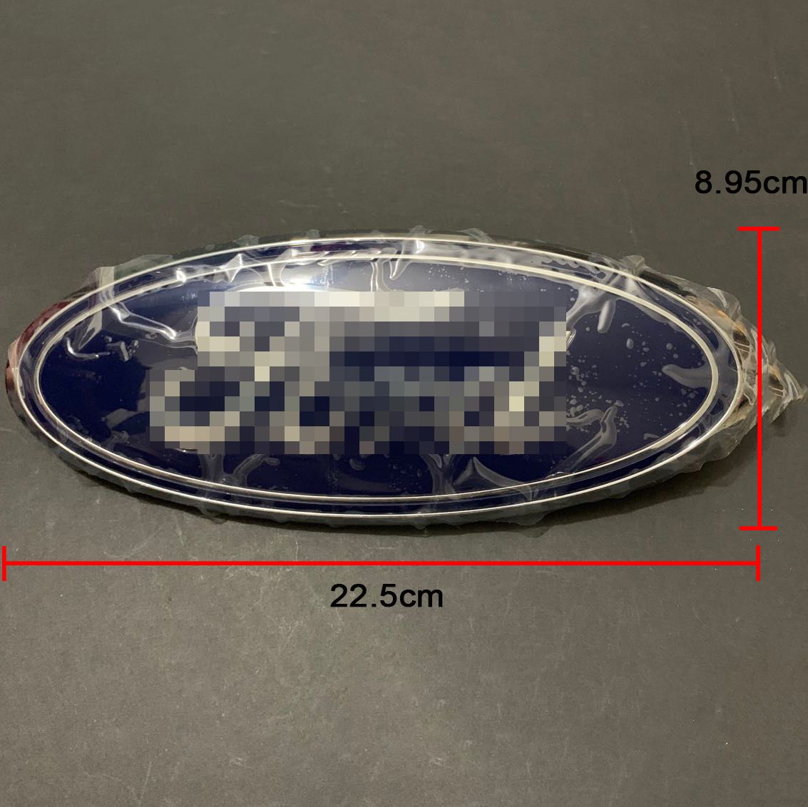 Car Front Grille Emblem For Ford Edge 2.0t 3.5 3d Badge