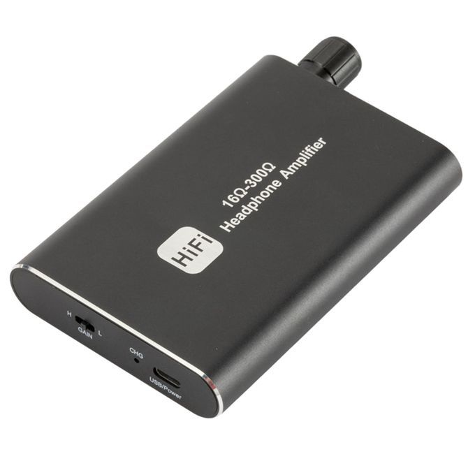 HIFI Headphone Amplifier AMP Volume Control W/ Audio USB Cable 16-300&Omega;