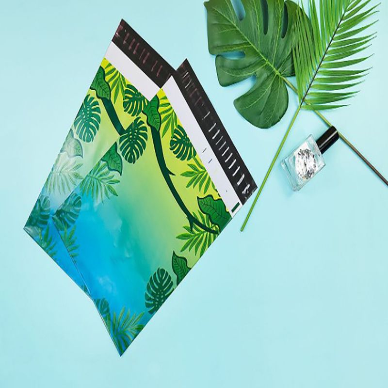 10pcs Polythene Film Mailing Bag Pattern Printed S