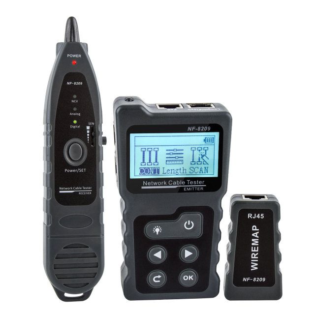 NOYAFA NF-8209 RJ45 Cable Tracker POE Network Wire