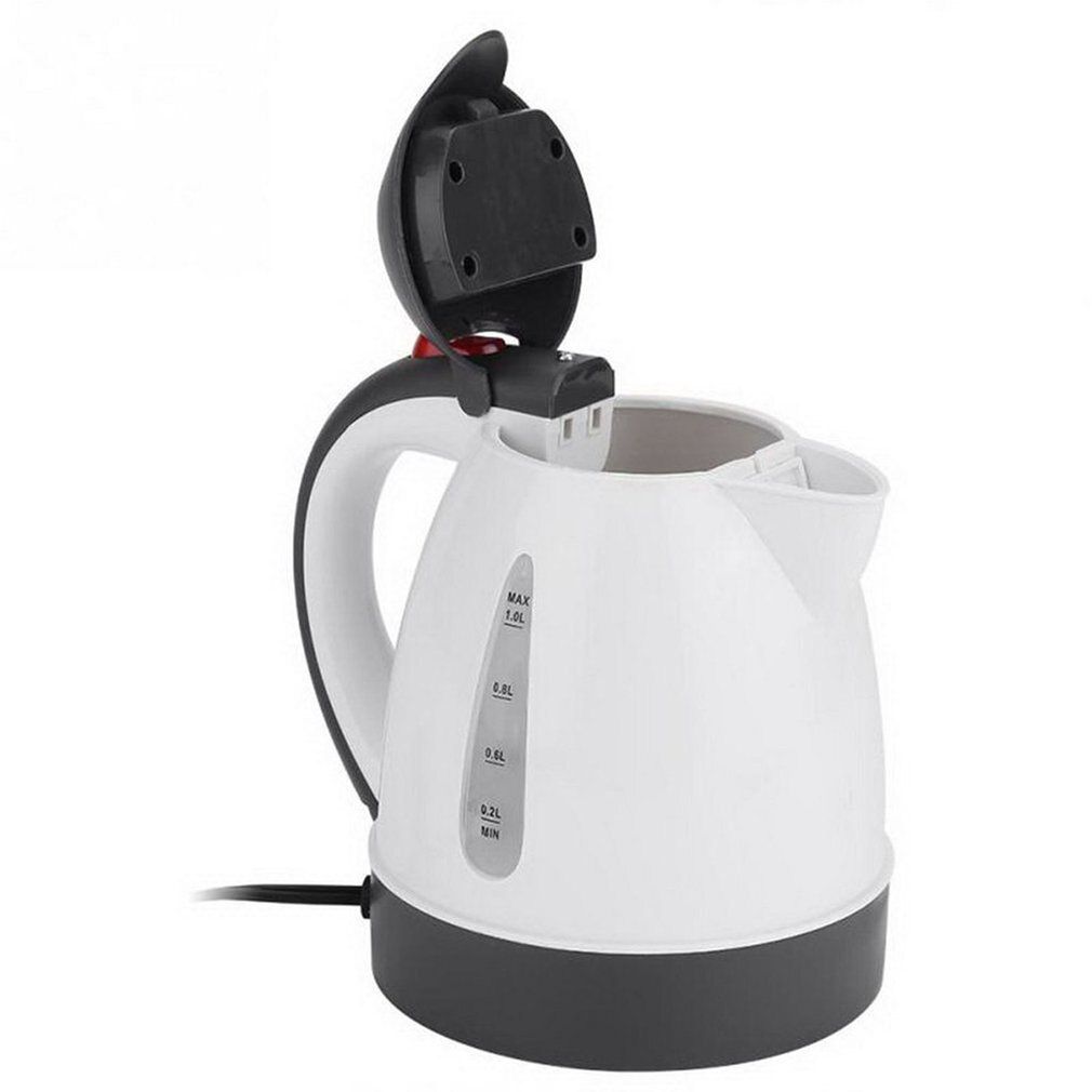 1L Electric Water Kettle Stainless Steel 250W 24/12V