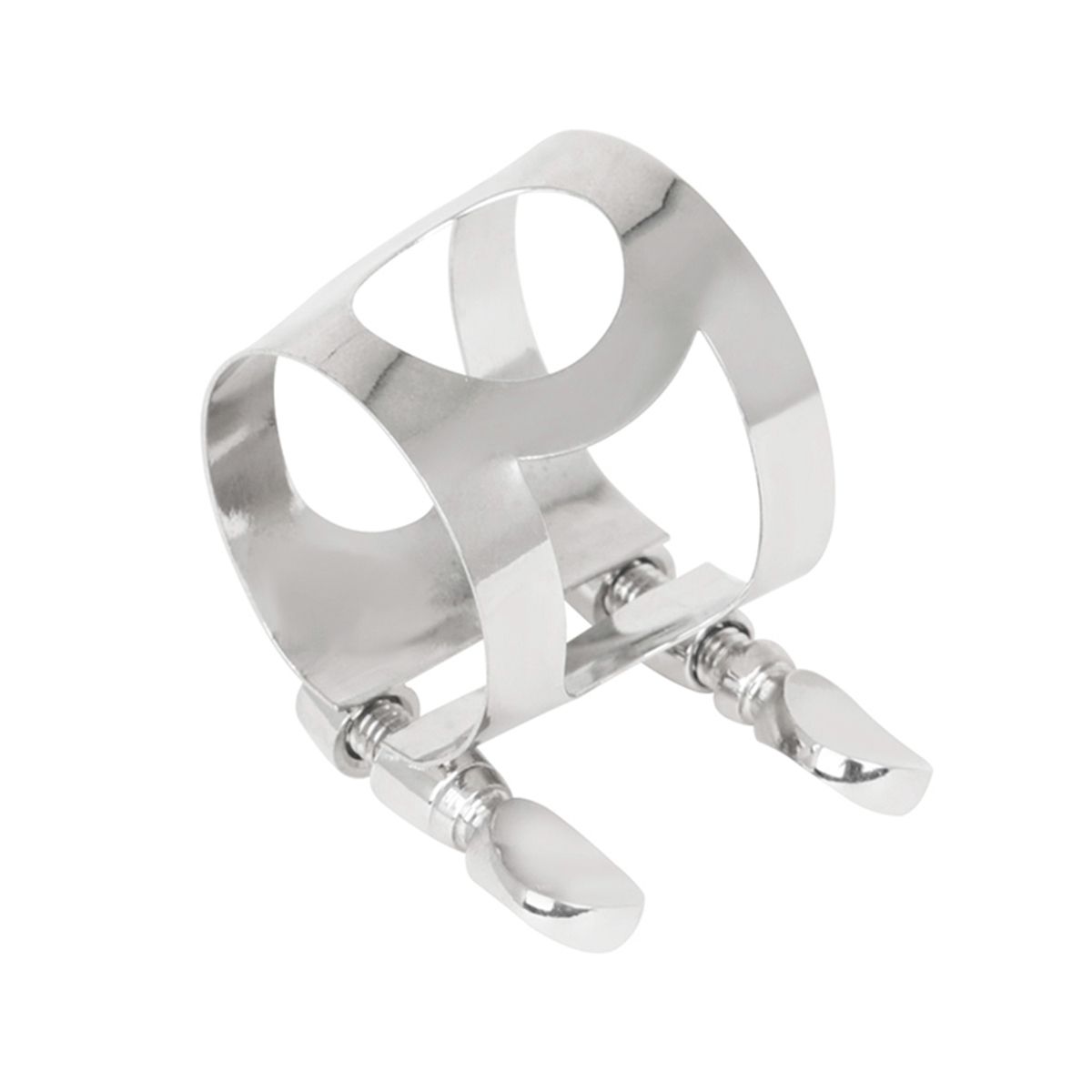 Clarinet Mouthpiece Set Threaded Metal Clip ABS Cork Mouthpiece Hat Reed Clarinet Mouthpiece 4 Pieces