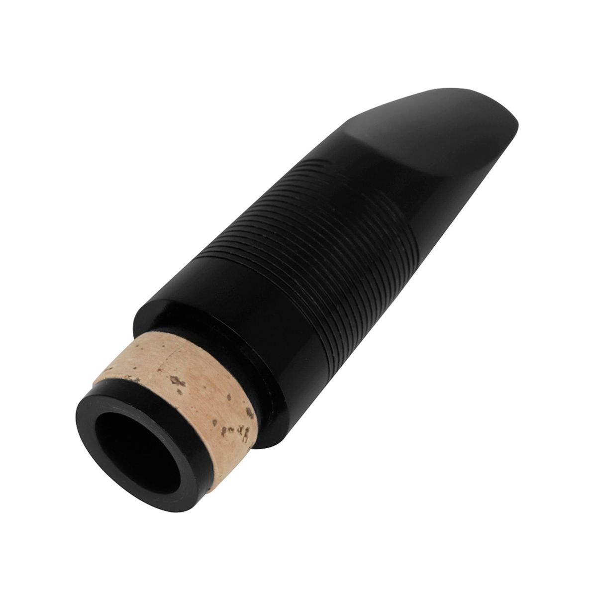 Clarinet Mouthpiece Set Threaded Metal Clip ABS Cork Mouthpiece Hat Reed Clarinet Mouthpiece 4 Pieces
