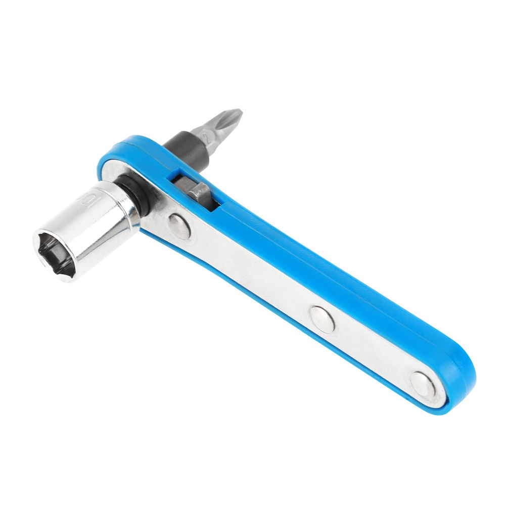 3in1 Screwdriver Set Kit Including Blue Ratchet Socket