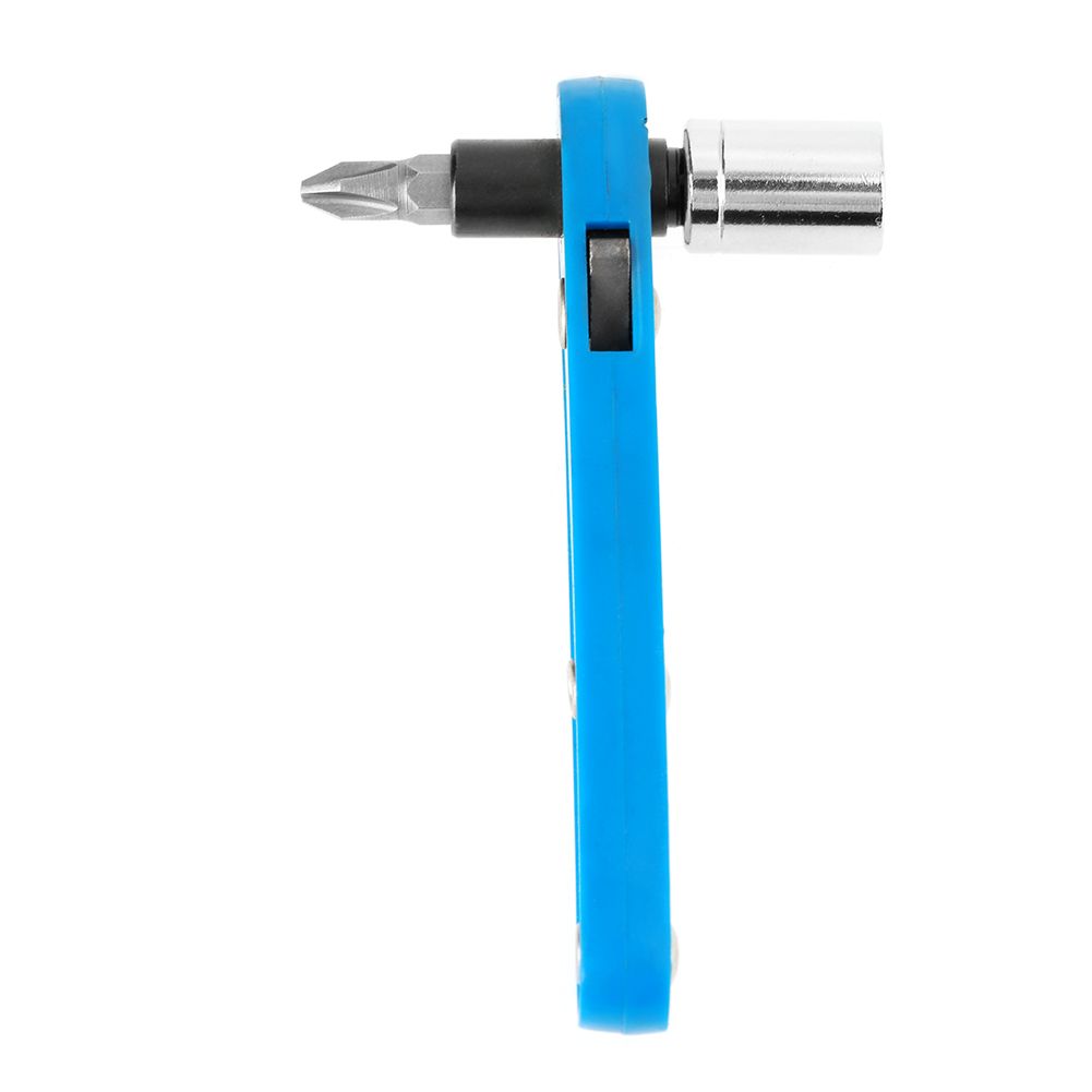 3in1 Screwdriver Set Kit Including Blue Ratchet Socket