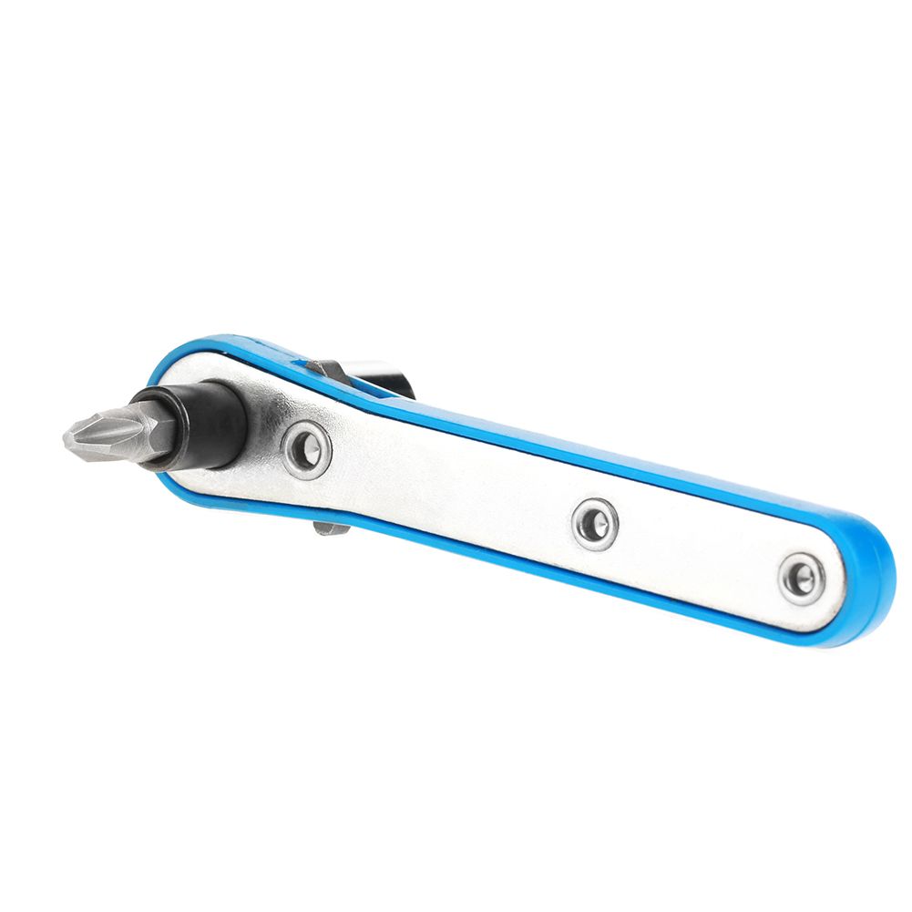 3in1 Screwdriver Set Kit Including Blue Ratchet Socket
