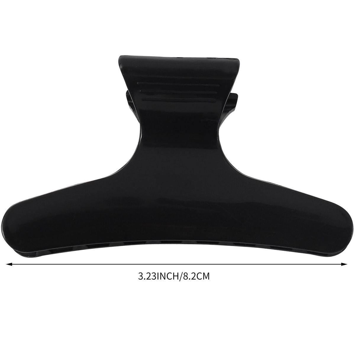 4PCS Black White Hairdressers Butterfly Style Styling Hair Clamps Clips Claw Clasps Hairdressing Salon Tool