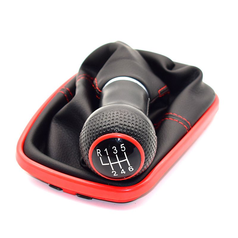 12mm 5 / 6 Speed Car Gear Shift Knob Lever Shir Gaitor Boot