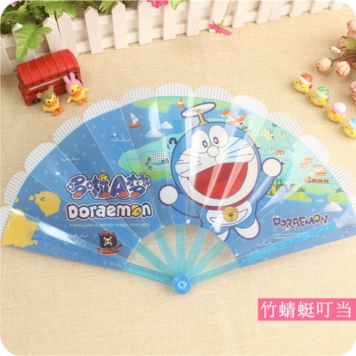 Folding 1PC Fan Handheld Mini Pocket PP Creature Corner Fan Portable Fan Mini Hand Portable Travel Cute