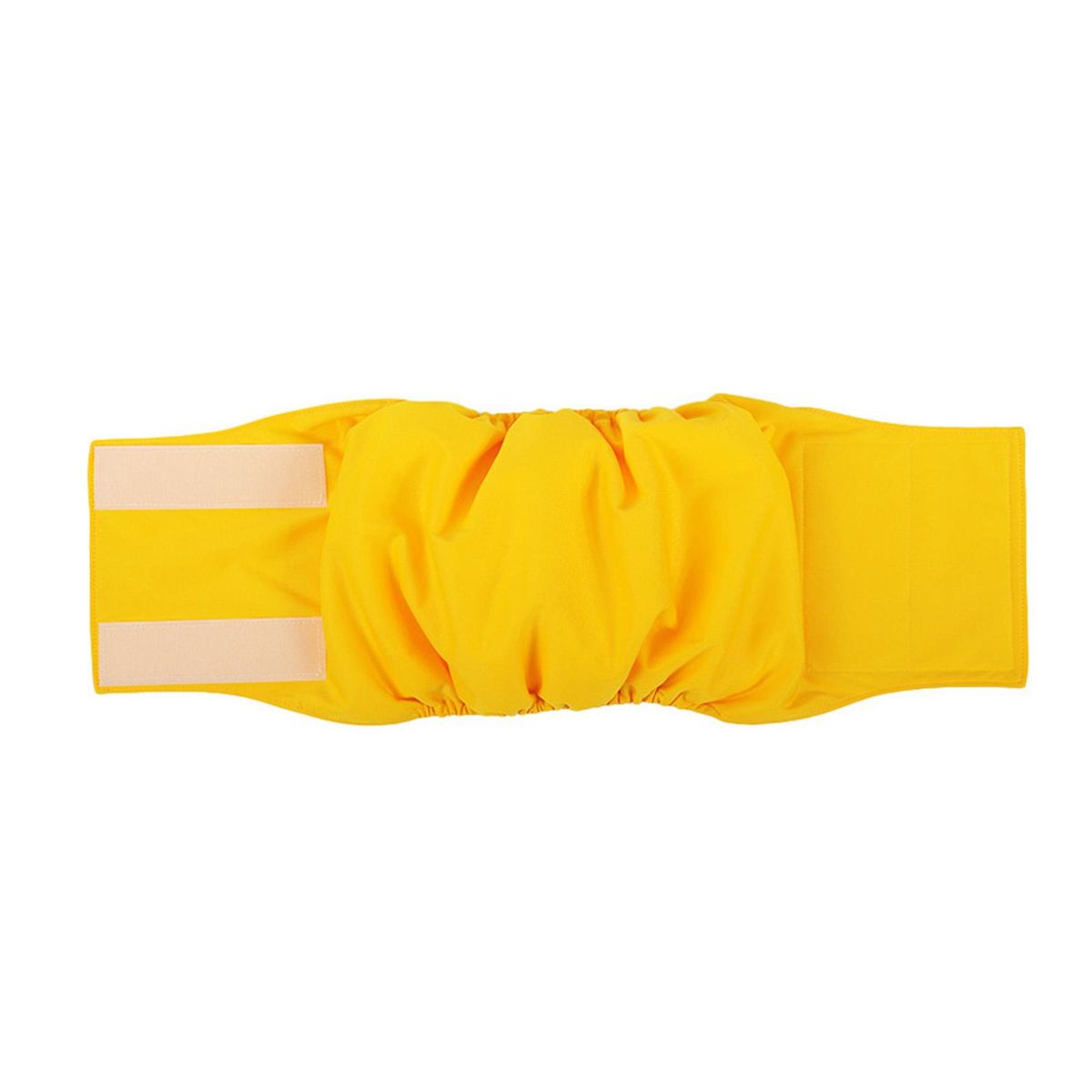 Puppy Physiological Pants Dog Sanitary Reusable Female Dog Diaper Yellow