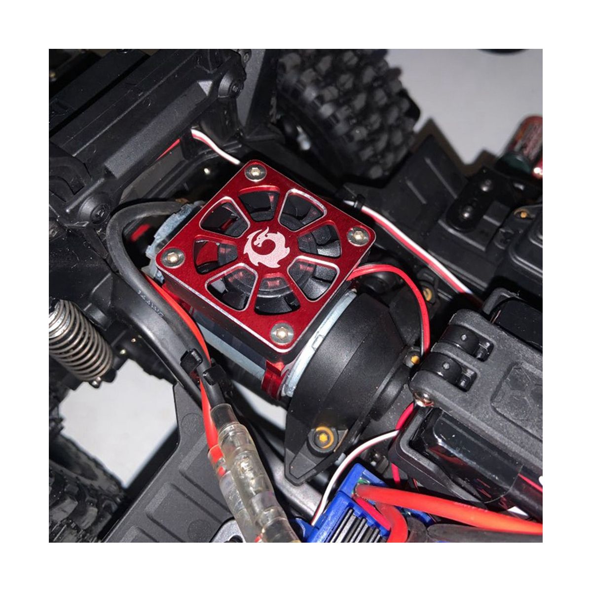 Aluminum Alloy Cooling Fan Cover 40X40Mm for RC Motor ESC