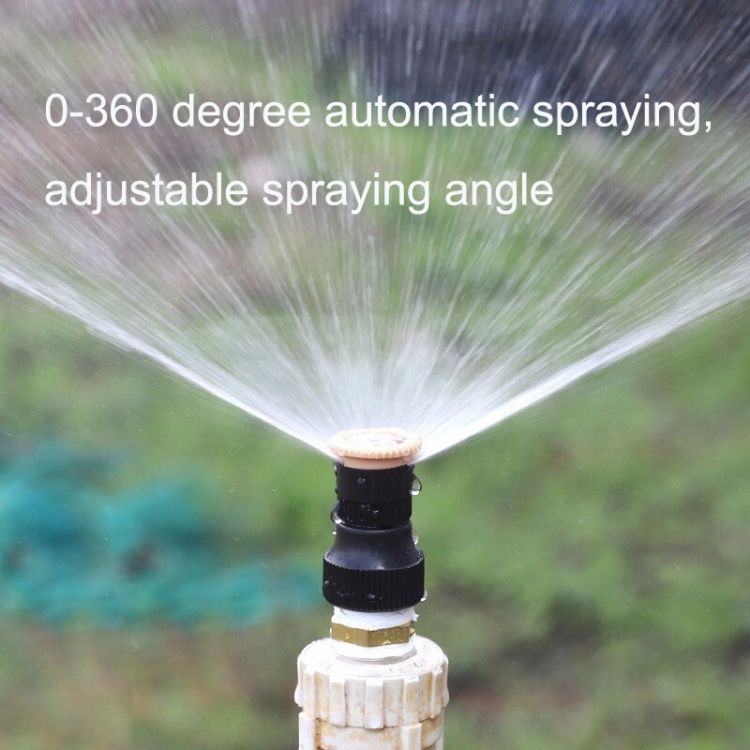 Watering Supplies 2Sets (Sprinkler+Ground Plug+Joint Set) Scattering Sprinkler