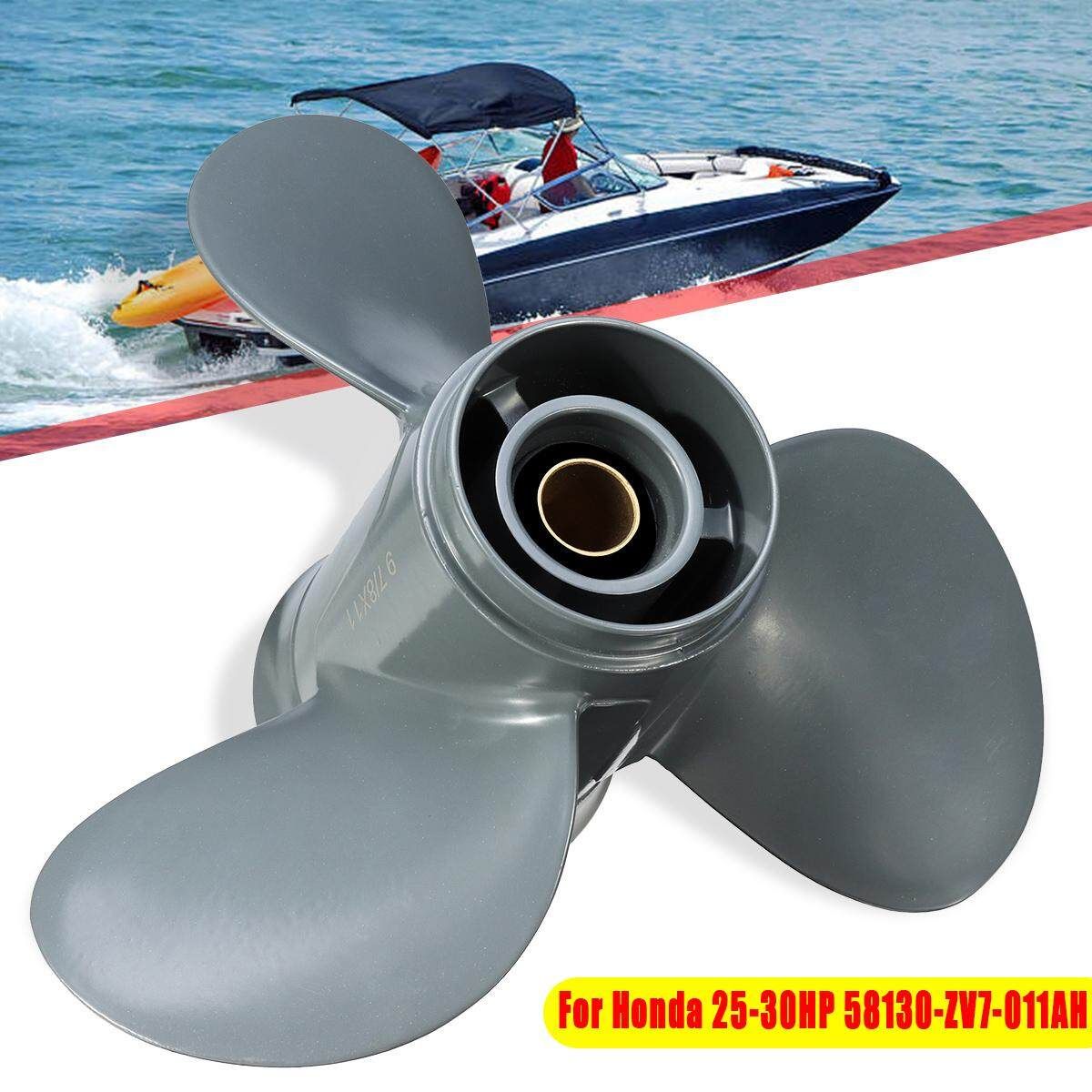 9 7/8 X 11 Aluminum Boat Outboard Propeller For Honda 25-30HP 58130-ZV7-011AH
