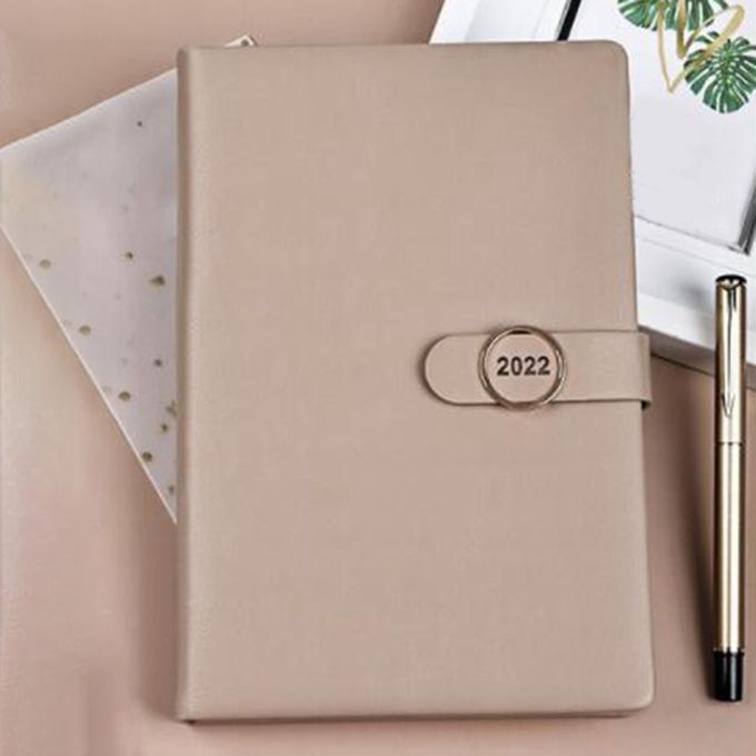 Agenda 2022 Daily Planner Appointment Book Goal Setting Planner Khaki