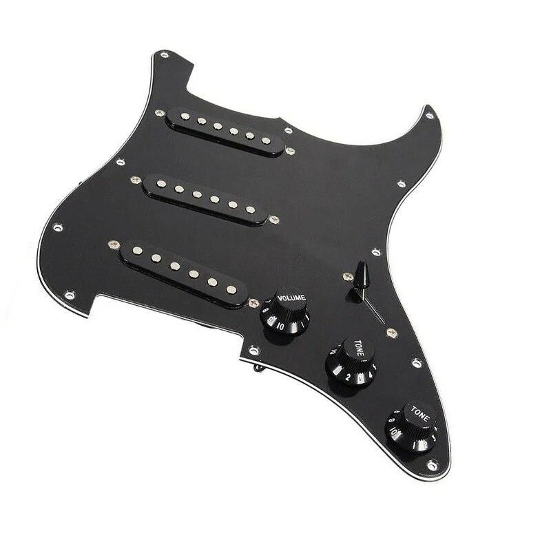 Electric Guitar Pickguard Pickups Circuit Guitar Single Panel Plate For Fender Strat Repair Tool parts Replacement