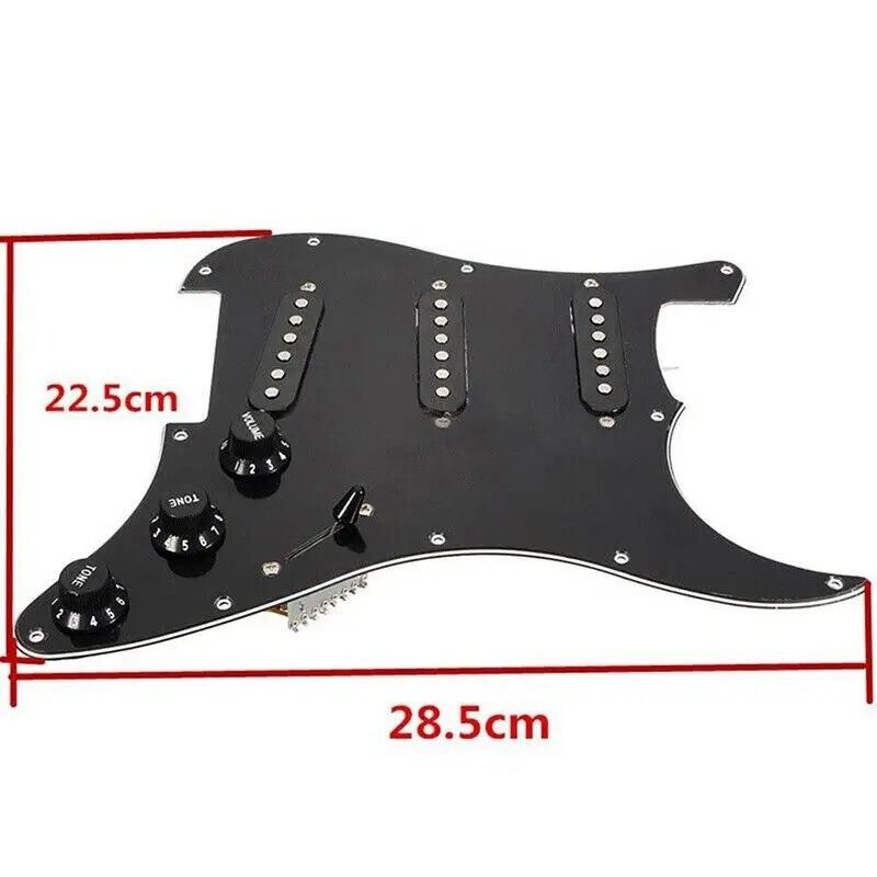Electric Guitar Pickguard Pickups Circuit Guitar Single Panel Plate For Fender Strat Repair Tool parts Replacement