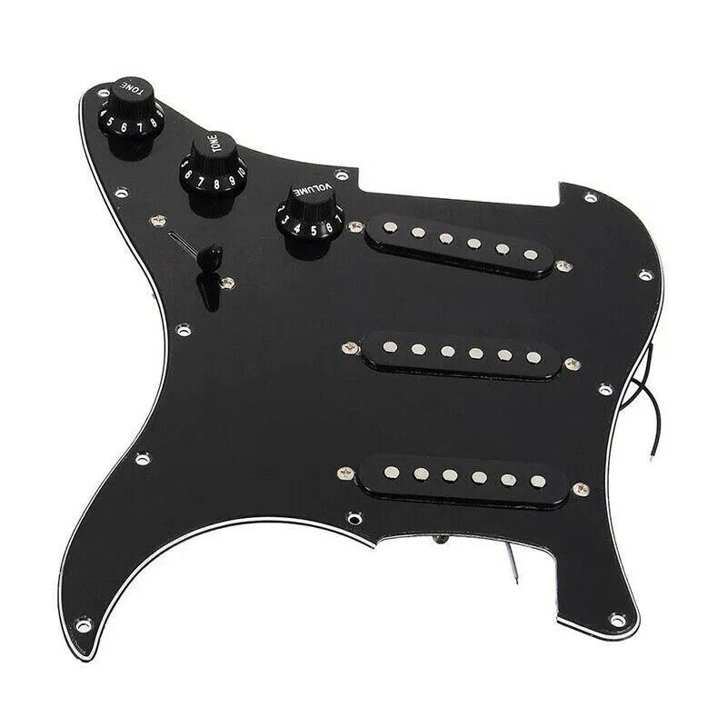 Electric Guitar Pickguard Pickups Circuit Guitar Single Panel Plate For Fender Strat Repair Tool parts Replacement