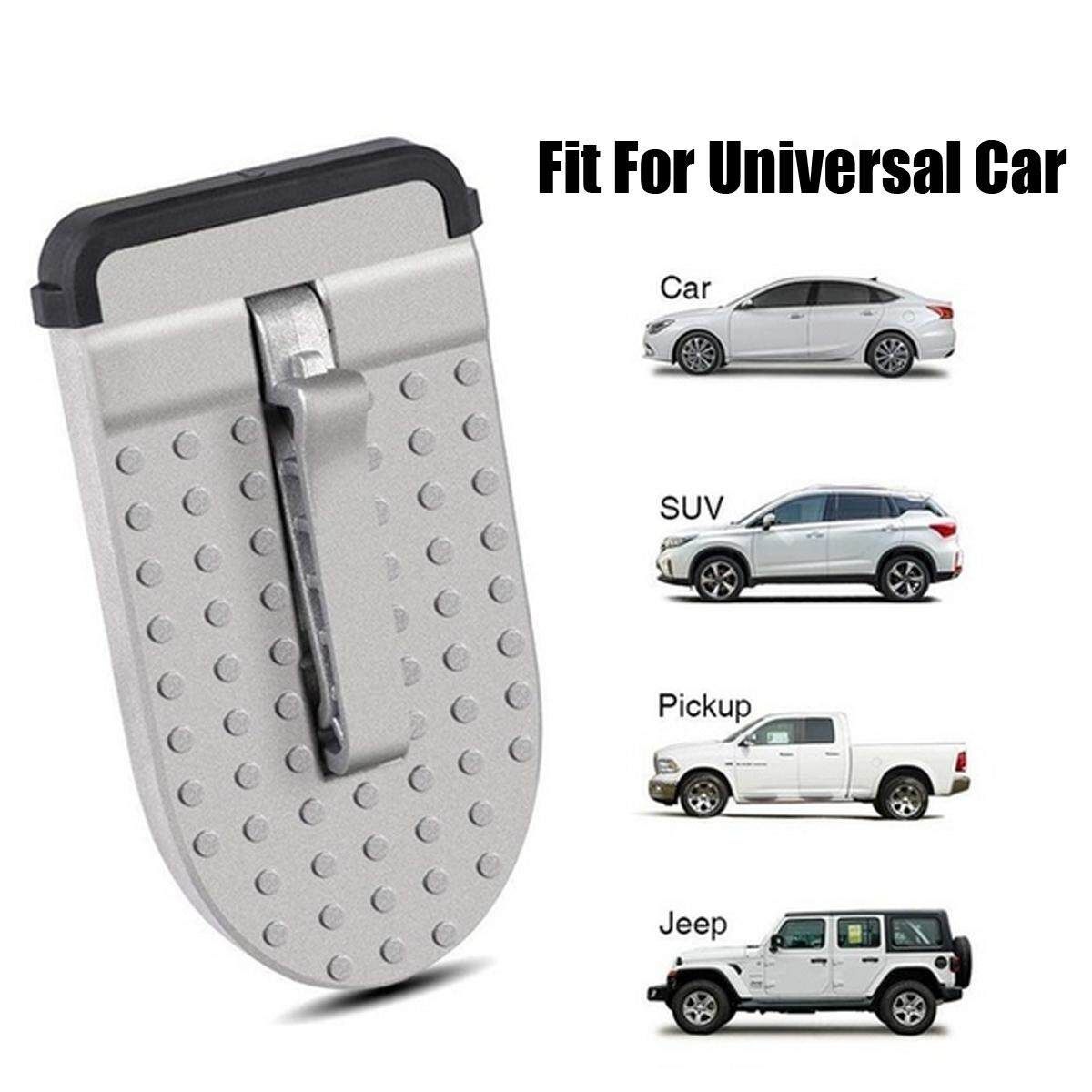 Vehicle Easy Access Top Roof Of Car Door Stairs Foot Pedals With Safety Hammer