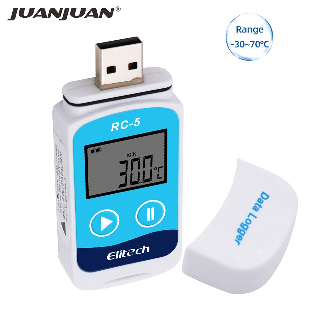 Elitech RC-5 USB Temperature Data Logger Recorder External
