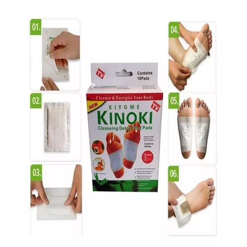 Cleansing Detox Foot Pads - 10 Pads