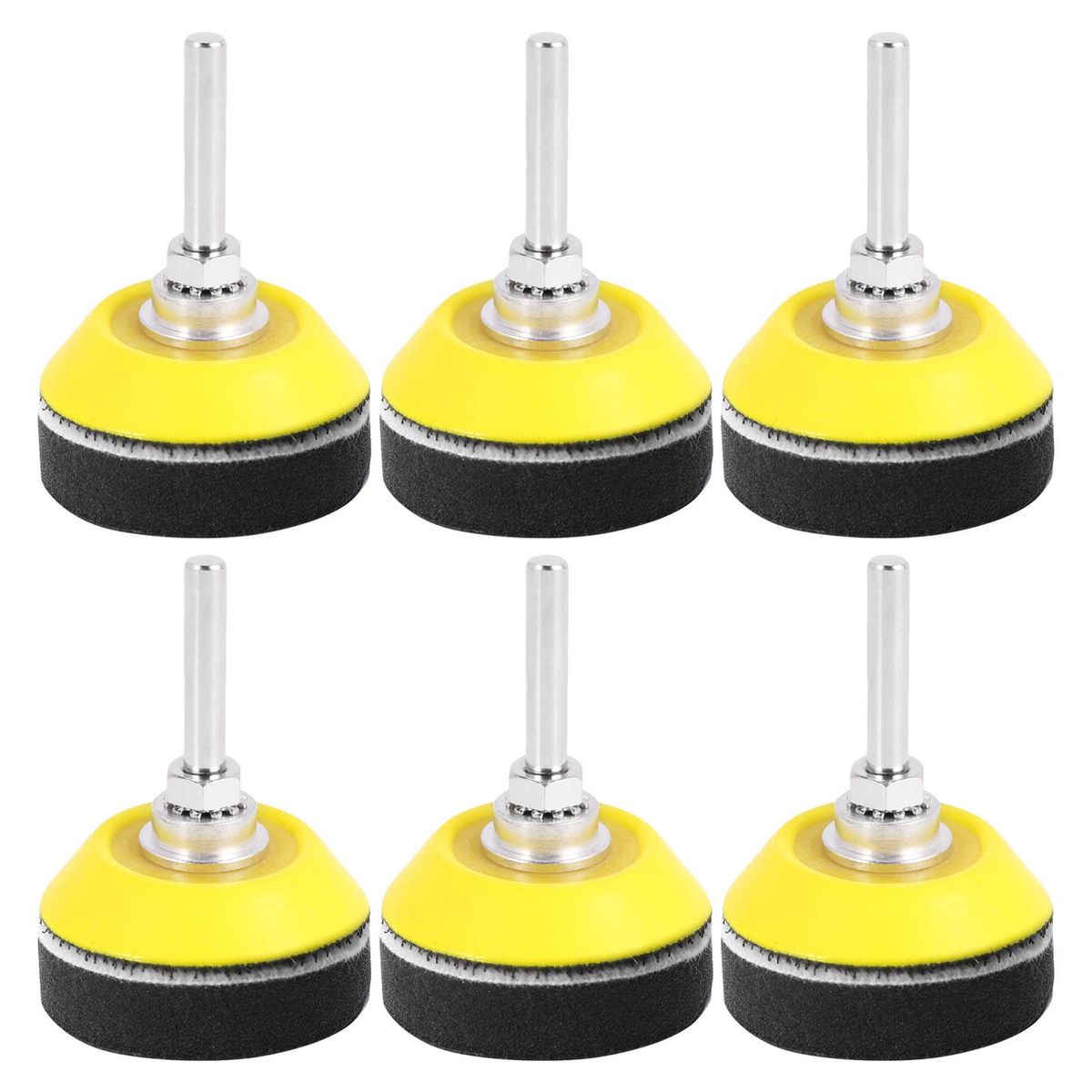 6Pcs 2 Inch Hook and Loop Sanding Pad Sanding Disc