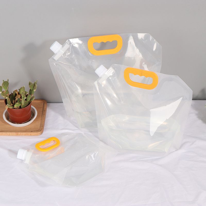1.5/2.5/5l Stand-Up Plastic Drink Packaging Bag Spout Pouch