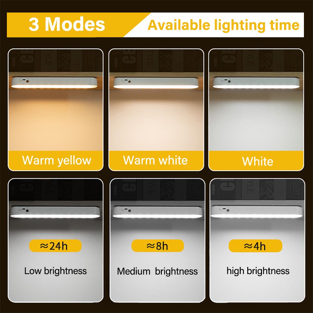 Table Lamp Portable LED Desk Lamp Reading For Study USB