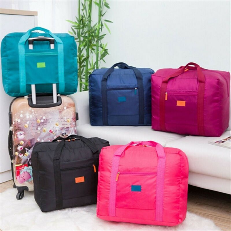 Waterproof Nylon Travel Bags Women Men Large Capacity Bag