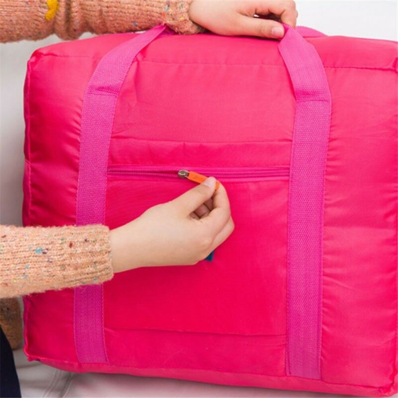 Waterproof Nylon Travel Bags Women Men Large Capacity Bag