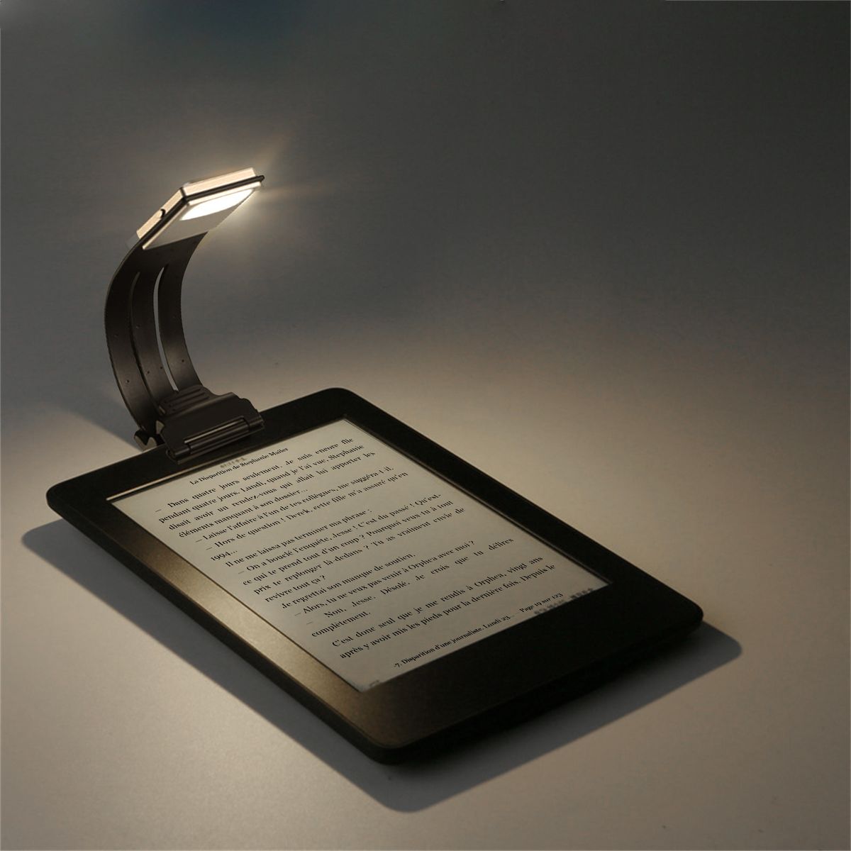 Clip-on LED Reading USB Rechargeable Flexible Bendable