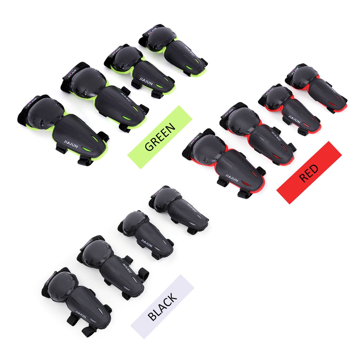 4pcs Knee Pads Elbow Pads Elbow Knee Guards Protective Gear
