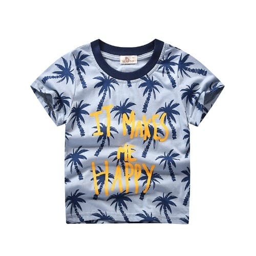 Make Me Happy Print  Tshirt For Kids