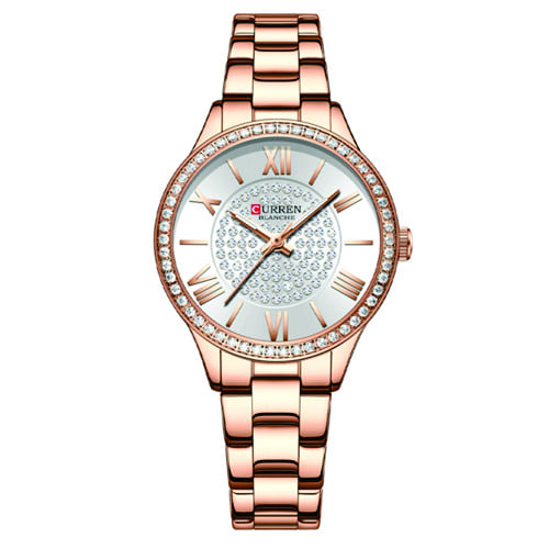 Women Luxury Fashion Watch - Rose Gold
