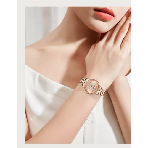Women Luxury Fashion Watch - Rose Gold
