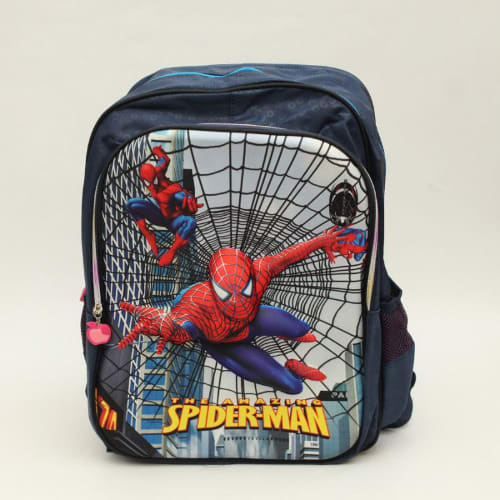 Kids Spiderman School Bag- 28cm*15cm*38cm