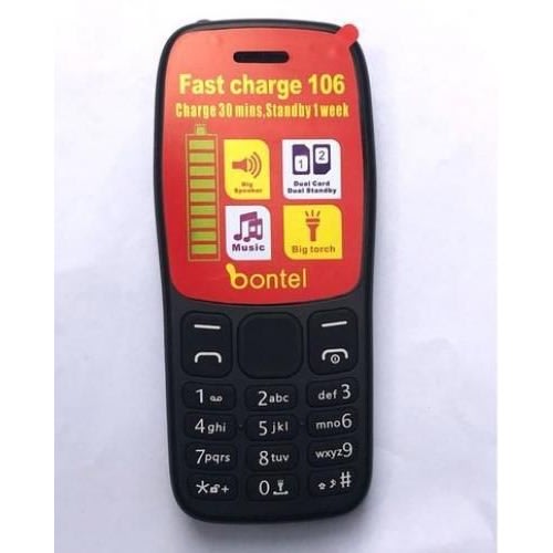 106, With Big Battery Charge 30 Mins, Standby 1 Week
