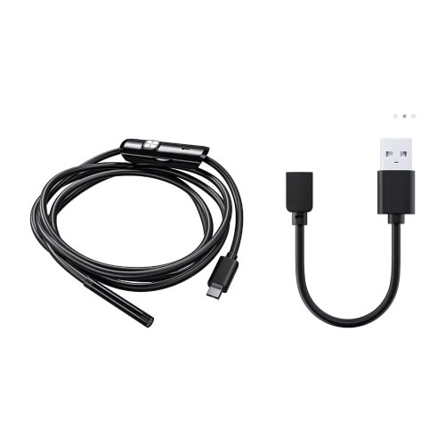 7MM Flexible Waterproof Android And PC Endoscope Camera with LED