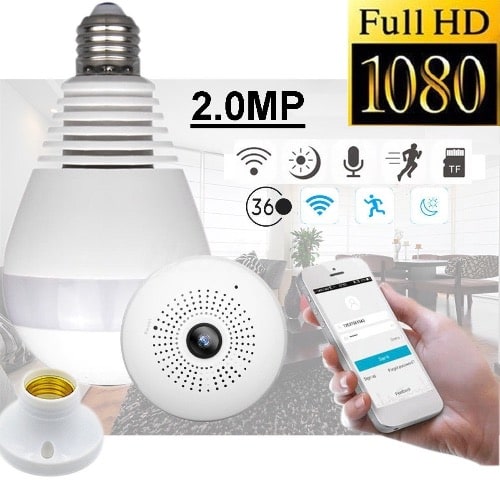 Winpossee 2.0MP Smart Wifi Nanny - Home Spy CCTV Camera 1080p
