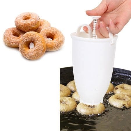 Pancake Maker Pan + Doughnut Dispenser Combo