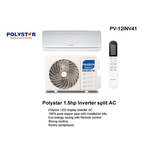 1.5hp Split Inverter Air Conditioner - Pv-12inv41 (Gencool)