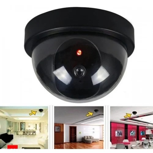 4pc Realistic Looking Dummy Fake Security Cctv Camera