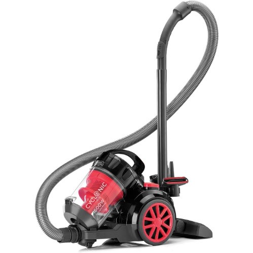 Black & Decker Bagless Cyclonic Canister Vacuum Cleaner -Multi Color - 1400w - Vm1680-b5
